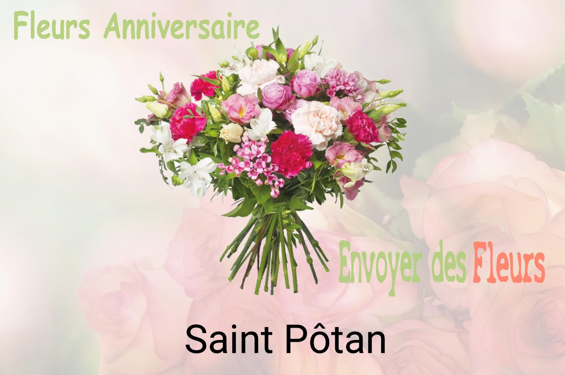 Bouquet de fleurs d’anniversaire livré à Saint-Pôtan